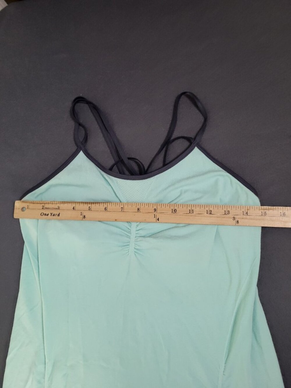 Sweaty Betty Women's LG Ruched Workout Tank Top Pastel Strappy Yoga Athleisure - Picture 6 of 8